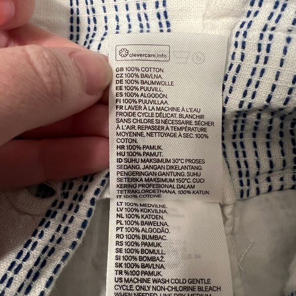 H&M Cotton Paper Bag Shorts - Picture 6 of 6